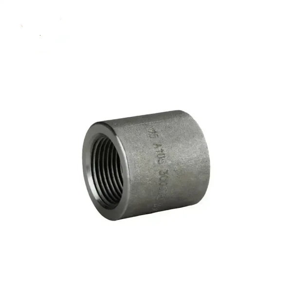 High Pressure Stainless Steel Internal Thread Pipe Coupling Fitting Female Threaded Nipple International Standard factory