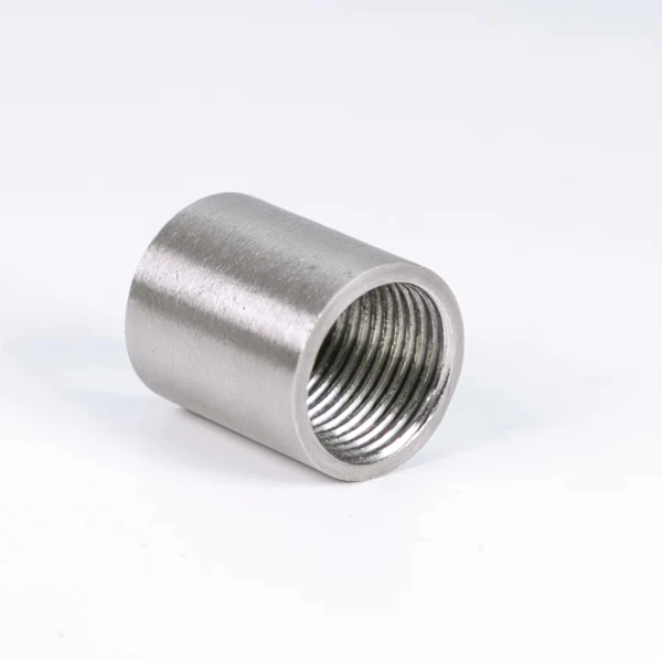 High Pressure Stainless Steel Internal Thread Pipe Coupling Fitting Female Threaded Nipple International Standard price